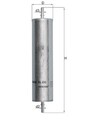MAHLE Kraftstofffilter KL 232 für LAND ROVER