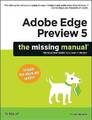 Adobe Edge Preview 5: Das fehlende Handbuch, Chris Gr