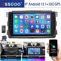 DAB+ Für Smart Fortwo 451 2005-2010 32G Android 13 Autoradio Carplay GPS Nav KAM