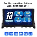 Android 13 Autoradio 2+32G für Mercedes Benz C Klasse W204 06-11 GPS RDS Carplay
