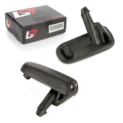 2x Scheibenwaschdüse Spritzdüse zweifach für VW CADDY 1 2 POLO 6N 6KV 191955985A