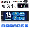 DAB+ 8 Core Android14 6+128G Carplay Autoradio 1 DIN GPS NAVI RDS AM Wifi Kamera