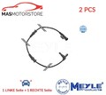 ABS SENSOR DREHZAHLFÜHLER PAAR MEYLE 014 899 0066 2PCS I FÜR MERCEDES-BENZ