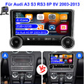 KAM+ Für Audi A3 8P 2003-2012 Autoradio Android14 GPS SAT NAVI BT Carplay SWC FM