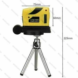 4 in 1 Laser Level Wasserwaage Kreuzlaser Linienlaser Querlinienlaser Stativ*.
