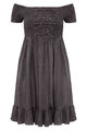 Satin Playsuit Kleid Sommerkleid Simply BE Gr. 50 - 68  #J5