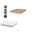 KNECHT FILTER-PAKET SET passend für 1.6 CDTI OPEL ASTRA J ZAFIRA TOURER C