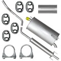 Schalldämpferset Auspuffanlage Auspuff für Opel Meriva A 03-10 1.4 Montagesatz