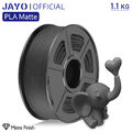JAYO 1,75mm 1,1KG Grau PLA Matt 3D Drucker Filament Geringe Schrumpfung ±0.03MM