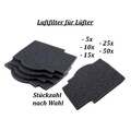 5x/10x/15x/25x/50x Luftfilter 191 x 166mm ersetzt Lunos 39721, 039721, 2/FSI-R