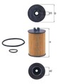 KNECHT Ölfilter OX 382D für MERCEDES-BENZ