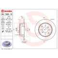 BREMBO 2x Bremsscheibe hinten 267 Voll für Alfa Romeo Spider 115 105