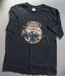 T-Shirt World of Warcraft von Gildan Softstyle, schwarz, Größe L