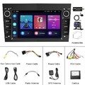 DAB+ Android 14 Autoradio GPS Navi Für Opel Astra H G Corsa C D Zafira B Carplay