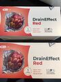NL DRAIN EFFECT RED 3D Slim -2 Packungen NEU
