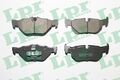 LPR 05P1876 Brake Pad Set, disc brake for BMW
