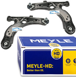2x MEYLE QUERLENKER VORNE VERSTÄRKTE HD VERSION PASSEND FÜR AUDI A3 8L1