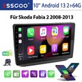 Android13 Autoradio Carplay Für Skoda Fabia II 2008-2013 GPS NAVI KAM DAB+ 2+64G