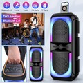 TWS RGB Bluetooth 5.0 Lautsprecher Party-Stereo Subwoofer Musikbox Tragbarer NEU