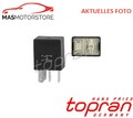 WARNBLINKRELAIS TOPRAN 206 645 I FÜR OPEL ASTRA G,VECTRA B,COMBO,MERIVA A MPV