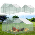 Hühnerstall PE Dach Käfige Kleintierstall Freilaufgehege für Geflügel