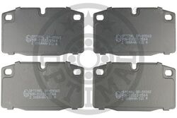 Bremsbelagsatz Scheibenbremse OPTIMAL BP-09360 für S83 ROVER OPEL CC KADETT T85