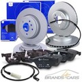 ATE BREMSSCHEIBEN +CERAMIC BELÄGE +KONTAKTE VORNE+HINTEN FÜR BMW 3-ER E90 E91
