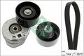 INA 529 0390 10 Keilrippenriemensatz für FORD