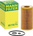 MANN FILTER HU 718/1 K ÖLFILTER  - FÜR EVOBUS, JEEP, MERCEDES-BENZ