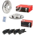 2x Brembo Bremscheibe Ø246mm + Beläge vorne passend für DAIHATSU SIRION CUORE 7