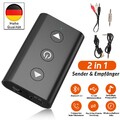2 in1 Bluetooth 5.1 Transmitter Empfänger Sender Adapter für TV Kopfhörer Audio