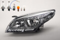 Scheinwerfer passend für Renault Megane III 11/2008-03/12 Links mit Leuchtmittel