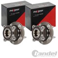 2X MAXGEAR RADLAGER-SATZ HINTEN PASSEND FÜR CHEVROLET CRUZE ORLANDO LINKS+RECHTS