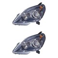 2X ALKAR HALOGEN SCHEINWERFER SATZ LINKS+RECHTS passend für OPEL ZAFIRA
