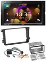 JVC DAB MP3 2DIN Bluetooth USB Autoradio für VW T5 Caravelle Multivan Transporte