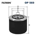 FILTRON OP 569 Ölfilter Anschraubfilter für AUDI 100 Limousine (4A2, C4)