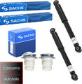 2x Sachs 313320 Gasdruck Stoßdämpfer VW Caddy III IV hi. + Protection Kit 900310
