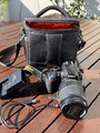 Nikon D3100 - Schwarz Zubehörpaket - Nikkor DX 18-105mm Objektiv + Tasche