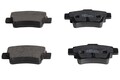 Bremsbelagsatz Scheibenbremse Hinterachse für FIAT OPEL ABARTH GRANDE PUNTO