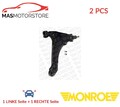 LINKS RECHTS QUERLENKER SATZ VORNE OUTER NIEDRIGER MONROE L24519 2PCS P NEU