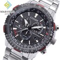 CITIZEN PROMASTER SKY CB5001-57E Eco-Drive Funk Solaruhr schwarzes Zifferblat...