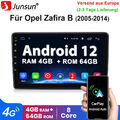 4G+64G Android 12 Autoradio Für Opel Astra H Zafira B 2005-2014 GPS Navi Carplay