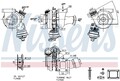 NISSENS 93485 Lader, Aufladung für IVECO,VW