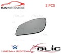 AUßENSPIEGEL SPIEGELGLAS PAAR BLIC 6102-02-1251221P 2PCS I FÜR VAUXHALL SIGNUM