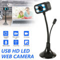 USB 2.0 Webcam HD Kamera Camera mit Mikrofon für Computer PC Laptop Desktop HOT