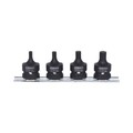 1/2 Zoll Kraft-Bit-Stecknuss-Satz, kurz, 4-tlg KS TOOLS 515.1103
