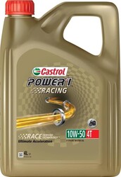 CASTROL Power 1 Racing 4T für 10W-50 4 Liter Motoröl Motorenöl Synthetisch Öl