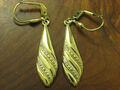 Gelbgold Ohrhänger / Ohrringe / Ohrstecker / 8kt 333 Gold / 1,2g / 41mm