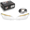 2x Scheinwerferglas links rechts Xenon Halogen für BMW 5er E60 E61 Touring 01-10