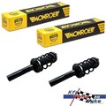 2x MONROE STOSSDÄMPFER MIT FEDERN VORNE KOMPLETT VORMONTIERT FÜR BMW 3ER E46